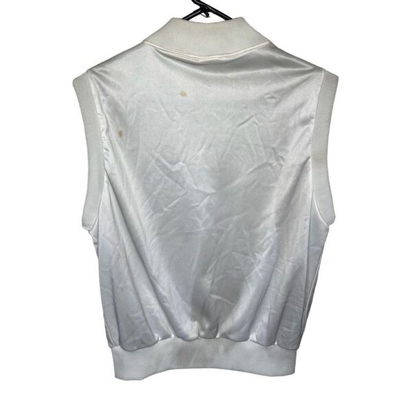 Vintage 80s 90s Adidas Track Vest Large - Picture 2 of 3